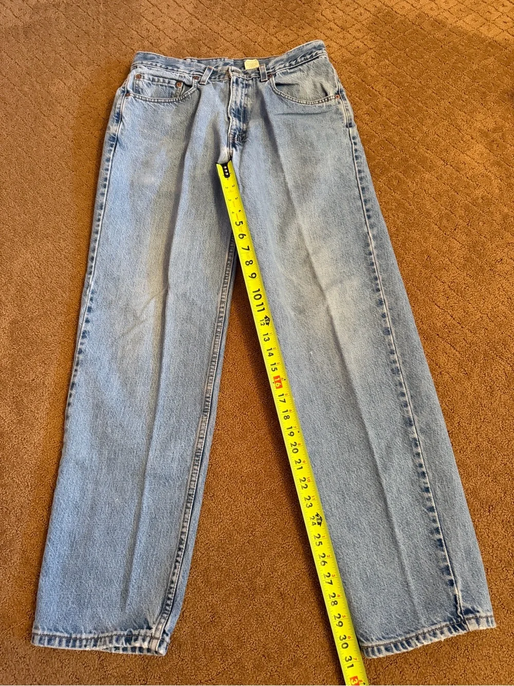 Levi's 550 Men's Relaxed Fit Jeans Blue Medium Wash Size 34x32
